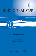 Behold that Star SATB choral sheet music cover